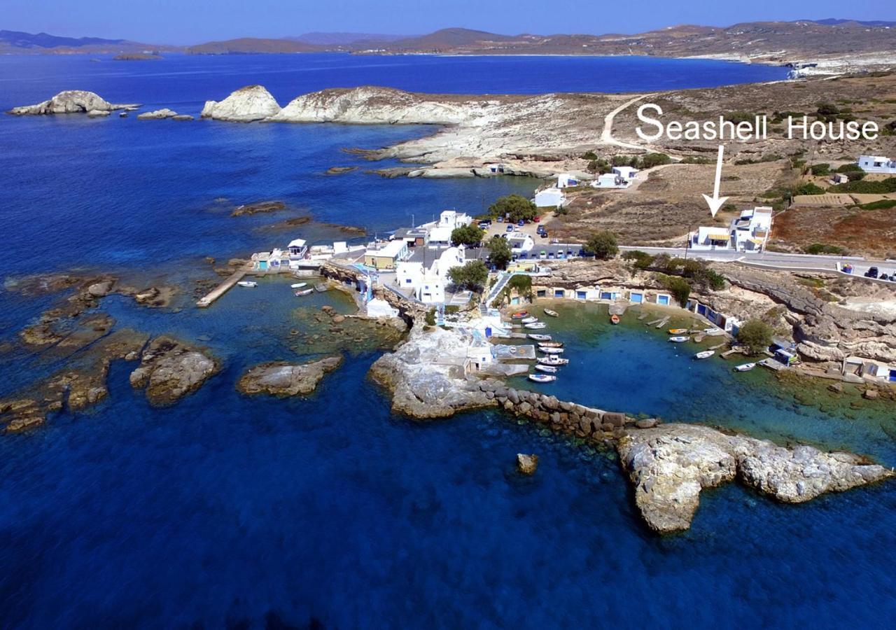 Seashell Mandrakia Sea View Villa ภายนอก รูปภาพ